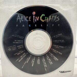Alice In Chains Facelift CD 1990 Columbia CK 46075 Grunge Rock Man In The Box